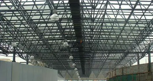 松滋加油站网架安装