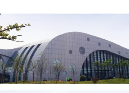 松滋会议中心外景网架工程